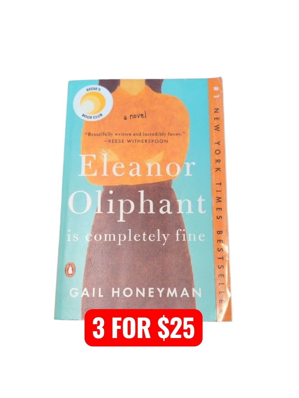 Eleanor Oliphant is Completely Fine by Gail Honeyman Paperback